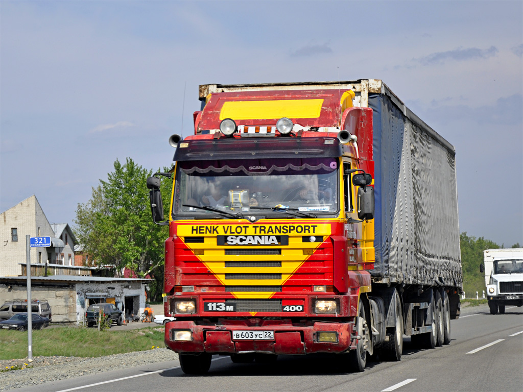 Алтайский край, № В 603 УС 22 — Scania (III) R113M