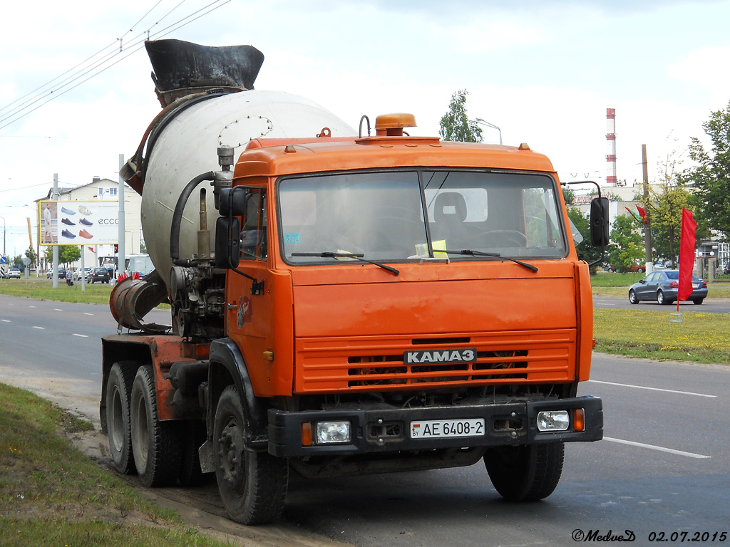 Витебская область, № АЕ 6408-2 — КамАЗ (общая модель)