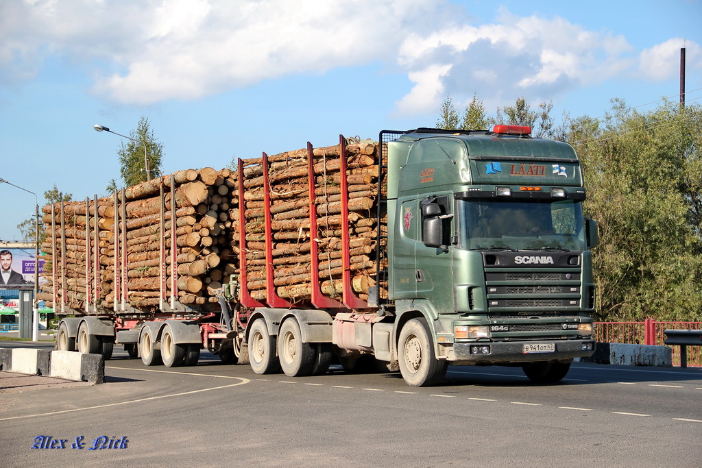 Ленинградская область, № В 941 ОТ 47 — Scania ('1996) R164G