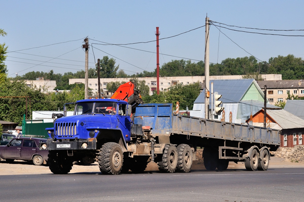 Тульская область, № У 569 УУ 71 — Урал-4320-41