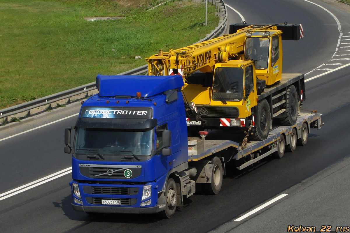 Санкт-Петербург, № В 609 СТ 178 — Volvo ('2010) FM.400; Санкт-Петербург, № А 477 ХХ 178 — Krupp (общая модель)