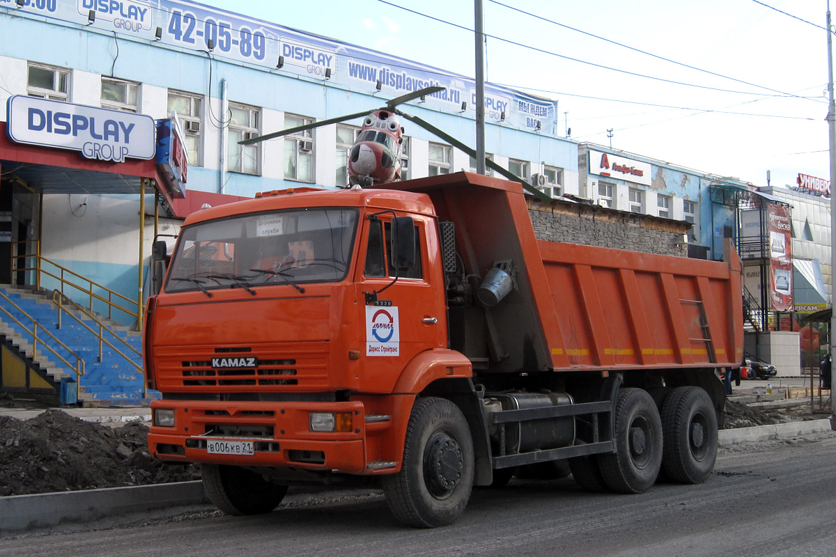 Чувашия, № В 006 КВ 21 — КамАЗ-6520-06 [65200F]