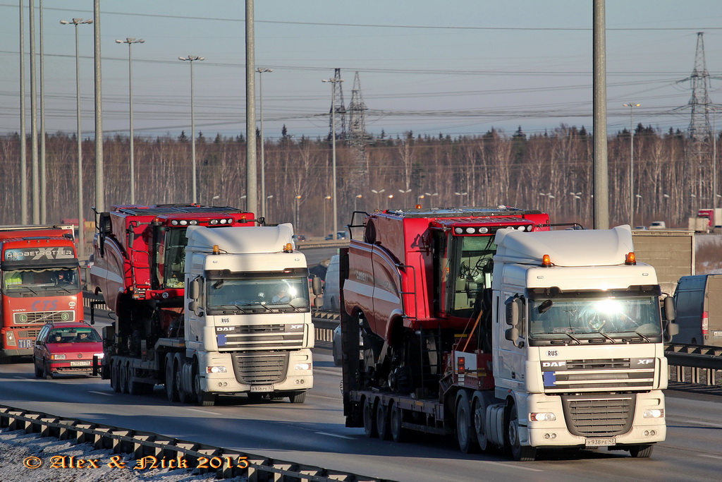 Ленинградская область, № У 938 РЕ 47 — DAF XF105 FTG