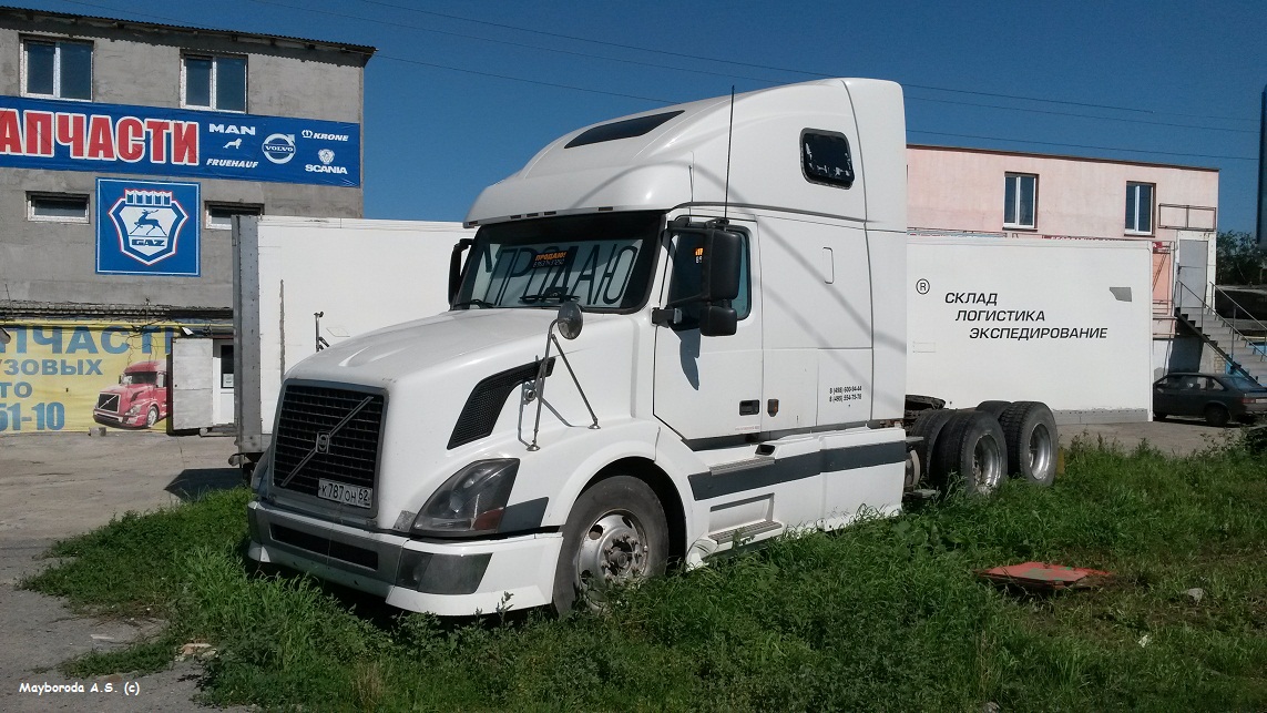 Рязанская область, № К 787 ОН 62 — Volvo VNL670