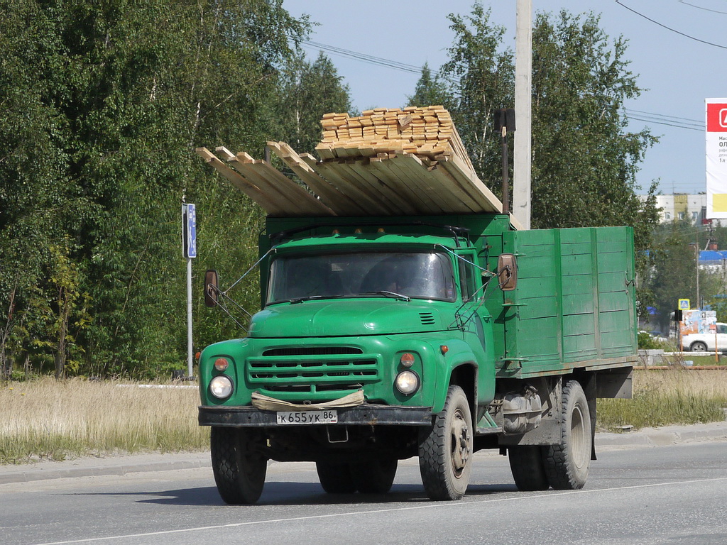 Ханты-Мансийский автоном.округ, № К 655 УК 86 — ЗИЛ-431410