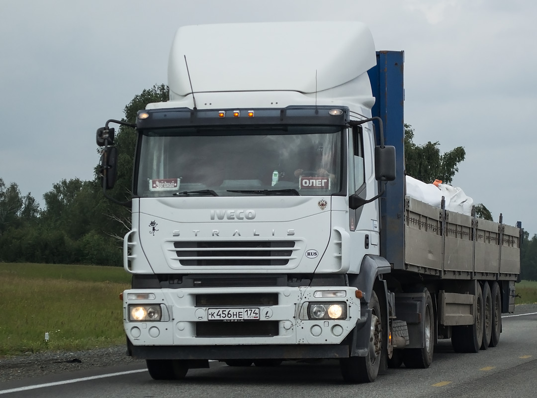 Челябинская область, № К 456 НЕ 174 — IVECO Stralis ('2002) 430