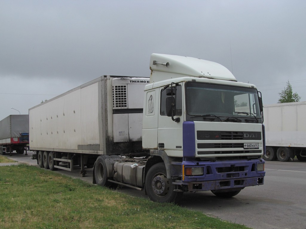 Смоленская область, № Р 660 КВ 67 — DAF 95 FT