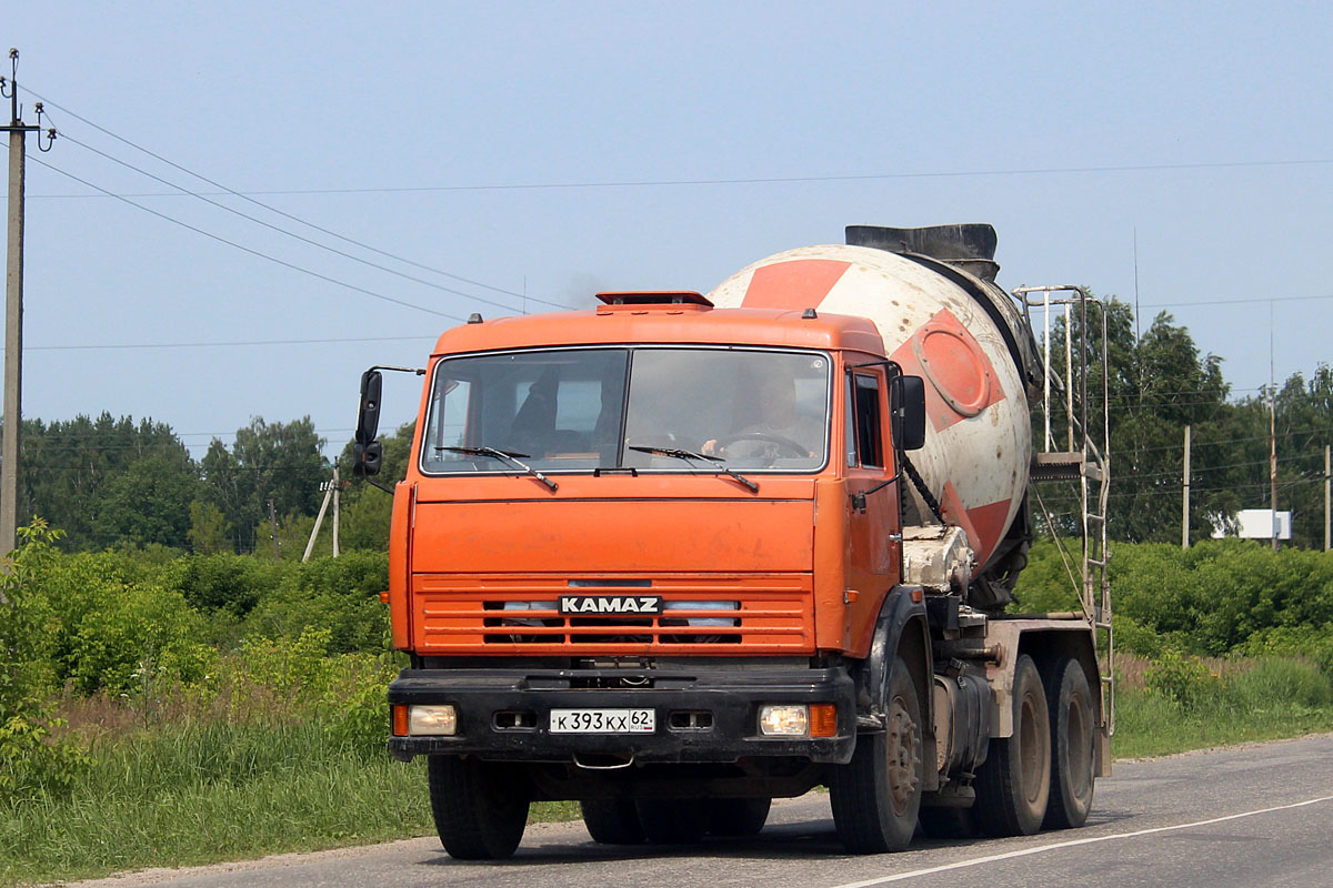 Рязанская область, № К 393 КХ 62 — КамАЗ-55111-15 [55111R]