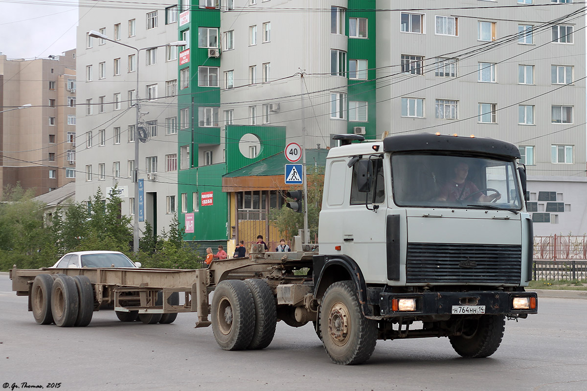 Саха (Якутия), № Н 764 НН 14 — МАЗ-5432 (общая модель)