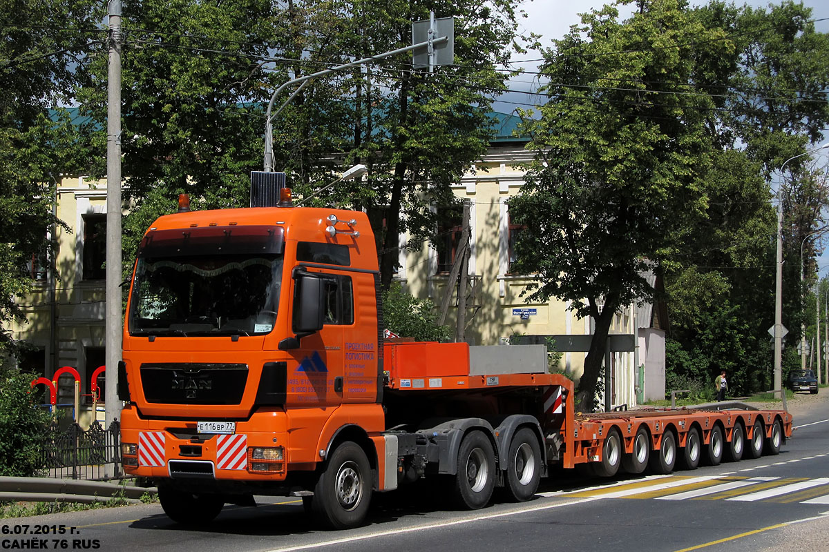 Москва, № Е 116 ВР 77 — MAN TGX ('2007) 33.440