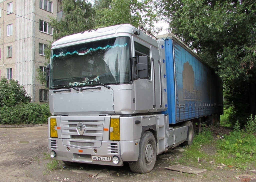 Ивановская область, № Н 639 РЕ 37 — Renault Magnum E-Tech ('2001)