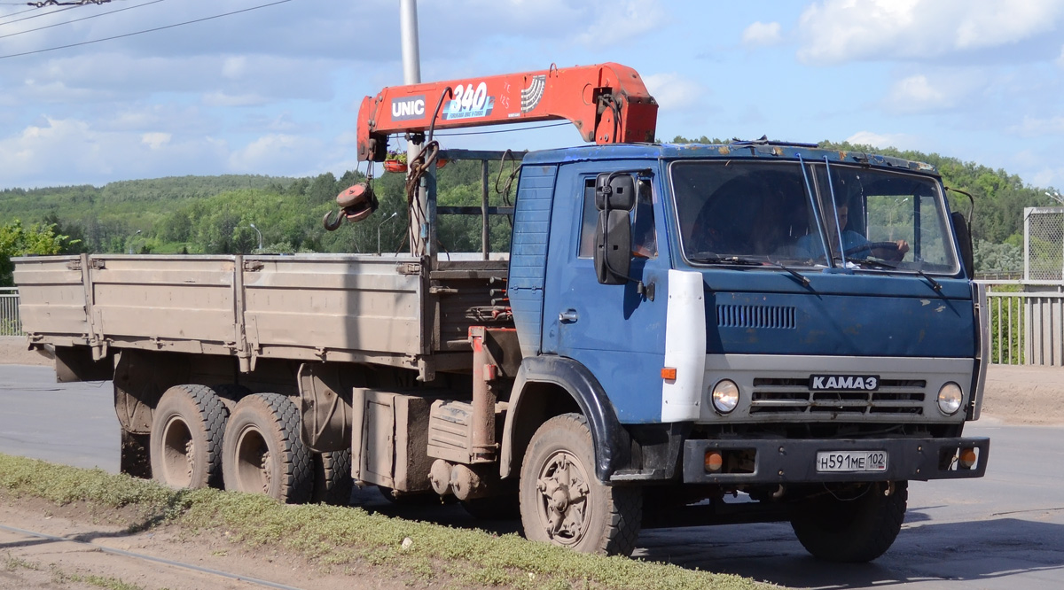 Башкортостан, № Н 591 МЕ 102 — КамАЗ-53212