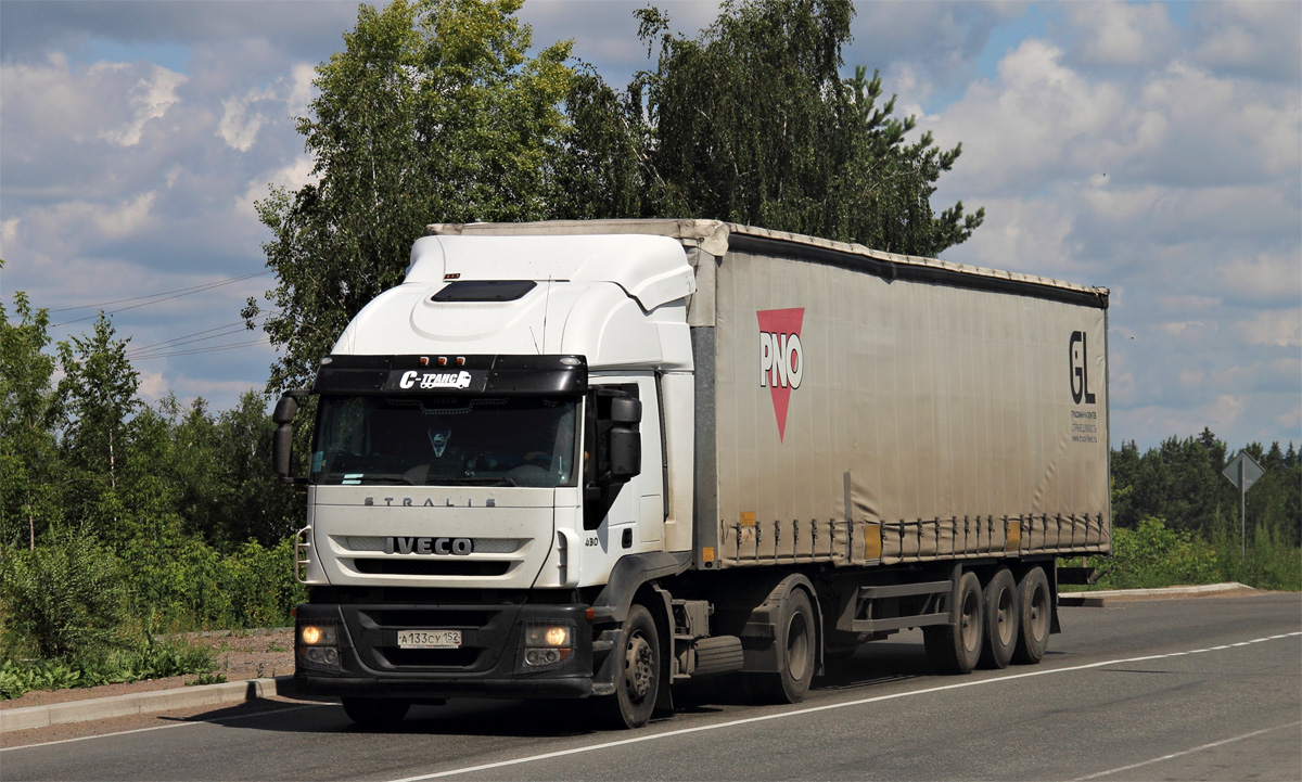 Нижегородская область, № А 133 СУ 152 — IVECO Stralis ('2007) 430