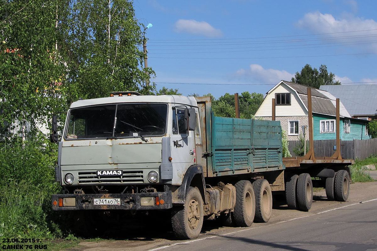 Ярославская область, № С 741 АО 76 — КамАЗ-5320