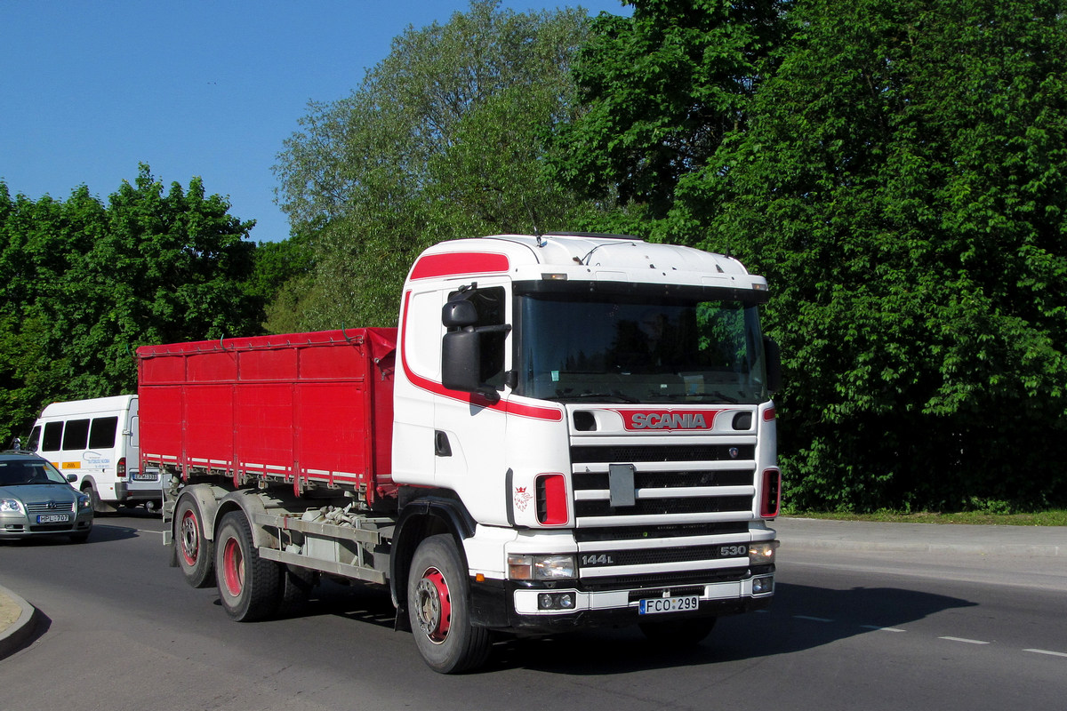 Литва, № FCO 299 — Scania ('1996) R144L