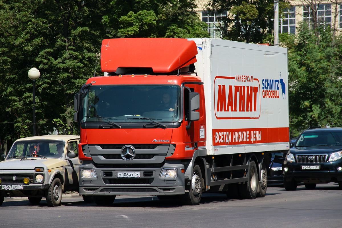 Тульская область, № О 106 АА 37 — Mercedes-Benz Actros ('2009) 2536