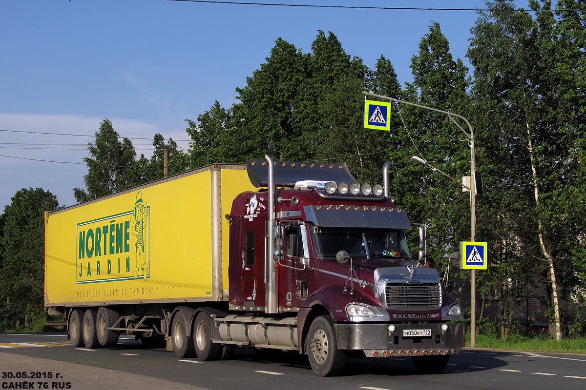 Московская область, № Н 050 КУ 190 — Freightliner Columbia