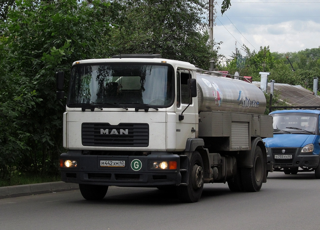 Калужская область, № М 442 ХМ 40 — MAN M2000 (общая модель)