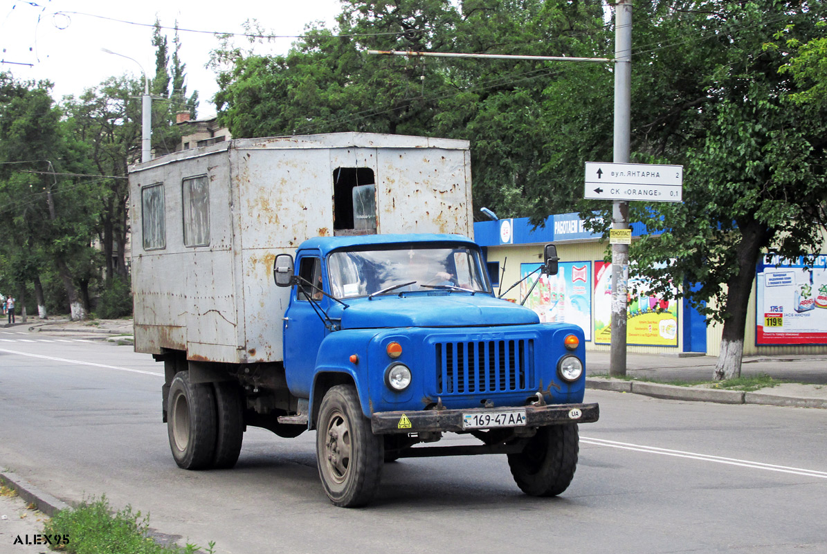 Днепропетровская область, № 169-47 АА — ГАЗ-53-27