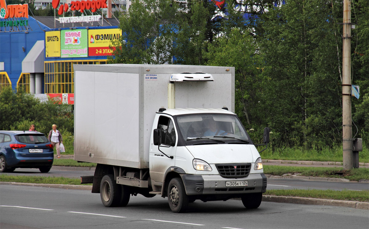 Красноярский край, № Н 305 КТ 124 — ГАЗ-33106 "Валдай"