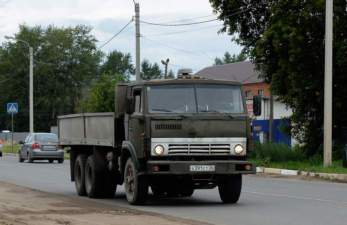 Воронежская область, № Х 391 СТ 36 — КамАЗ-53212