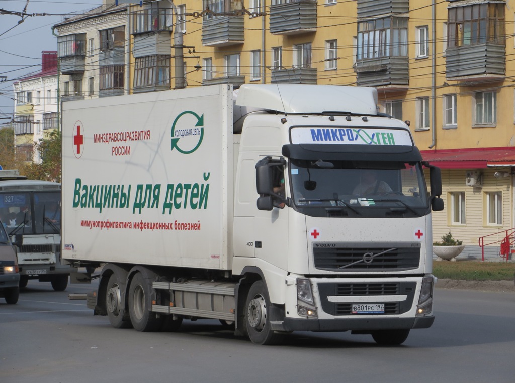 Москва, № В 801 РС 197 — Volvo ('2008) FH.400