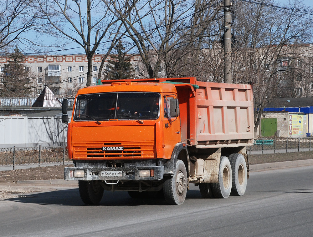 Липецкая область, № М 346 ВХ 48 — КамАЗ-53229-15 [53229R]