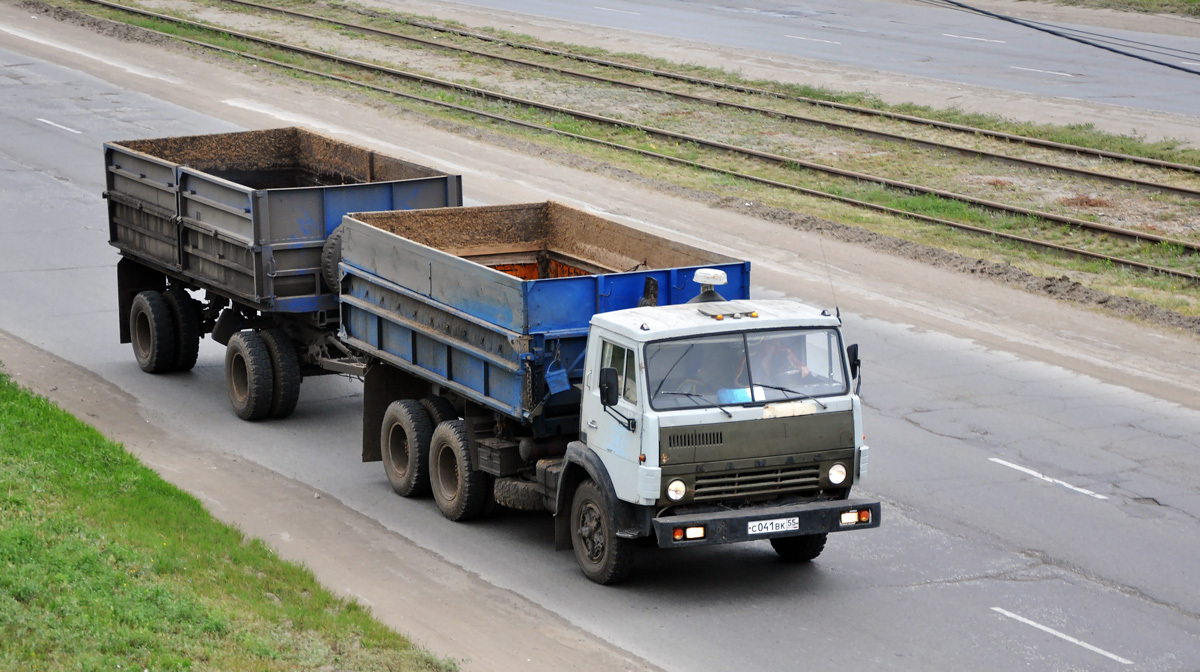 Омская область, № С 041 ВК 55 — КамАЗ-5320