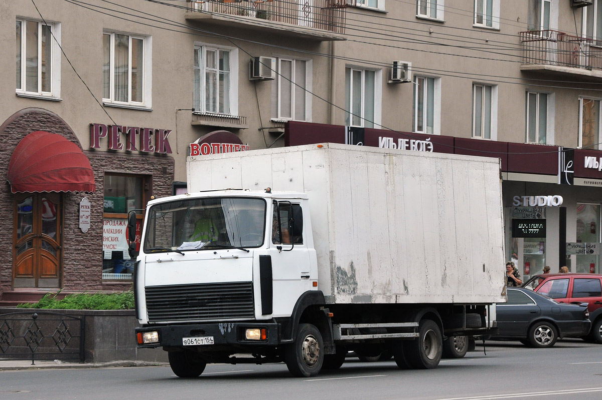 Новосибирская область, № В 061 СТ 154 — МАЗ-437041 "Зубрёнок"