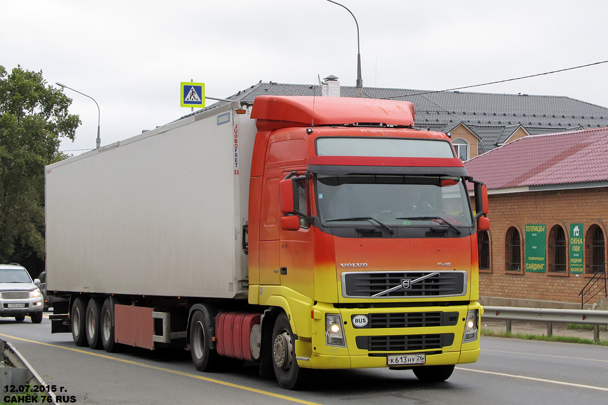 Ставропольский край, № К 613 НУ 26 — Volvo ('2002) FH12.460