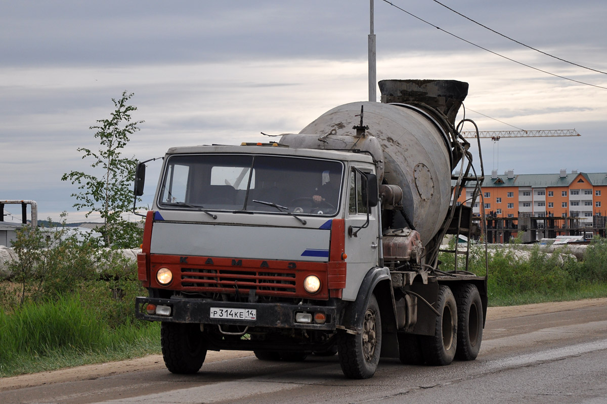 Саха (Якутия), № Р 314 КЕ 14 — КамАЗ-55111 (общая модель)