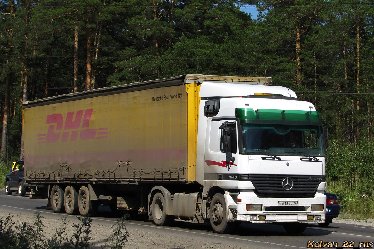 Алтайский край, № Т 615 УУ 22 — Mercedes-Benz Actros ('1997) 1840