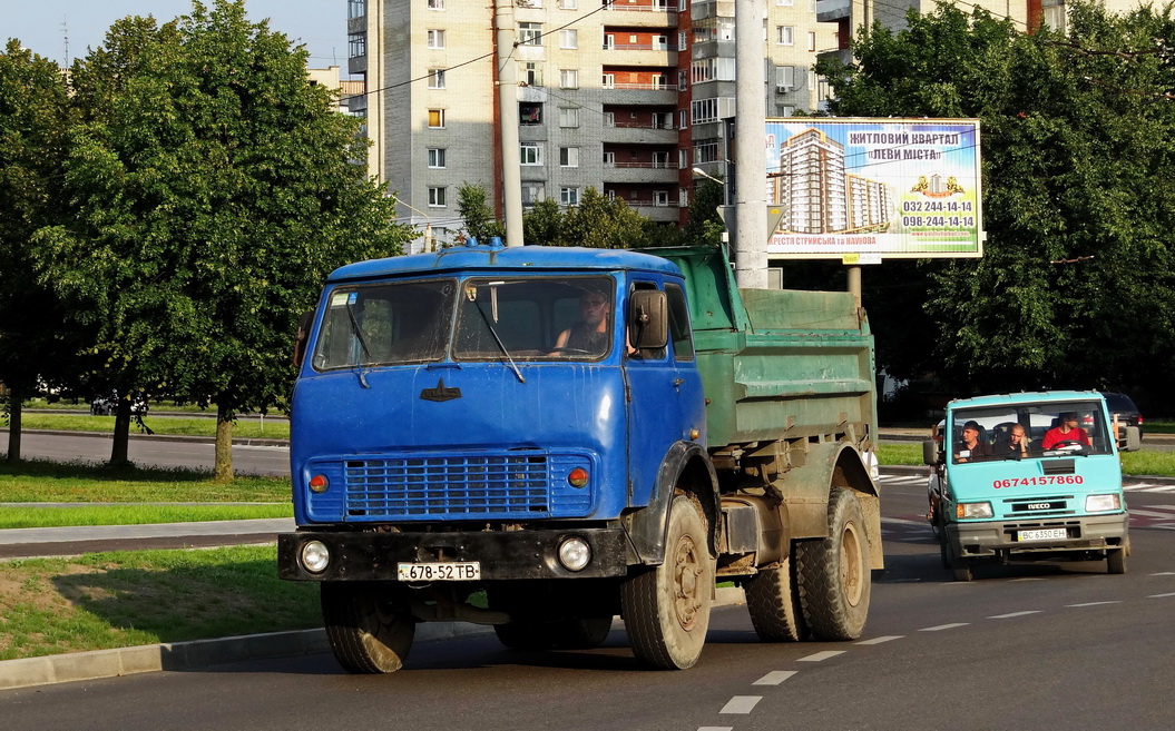 Львовская область, № 678-52 ТВ — МАЗ-5549