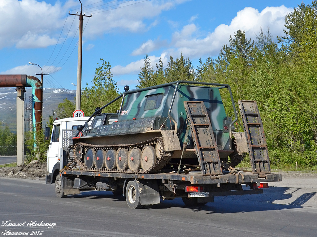 Ярославская область, № Т 215 КК 76 — МАЗ-437041 "Зубрёнок"