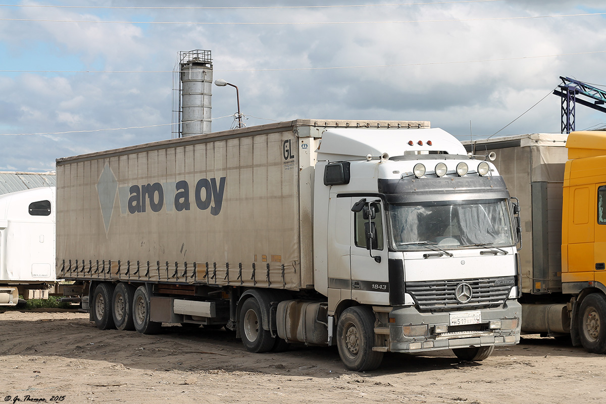 Костромская область, № Н 519 КР 44 — Mercedes-Benz Actros ('1997) 1843