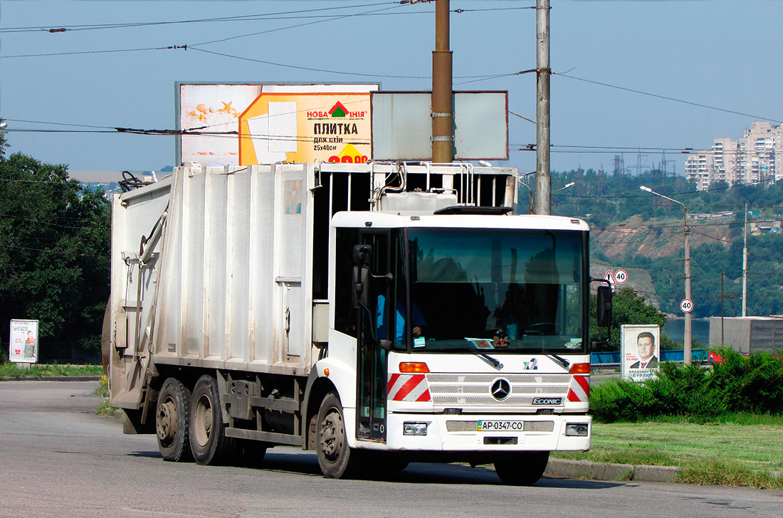 Запорожская область, № АР 0347 СО — Mercedes-Benz Econic