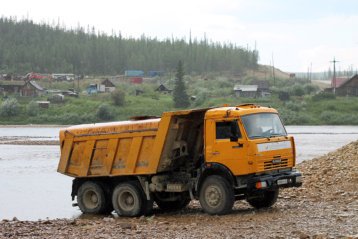 Хабаровский край, № А 802 ХУ 27 — КамАЗ-65115 [651150]