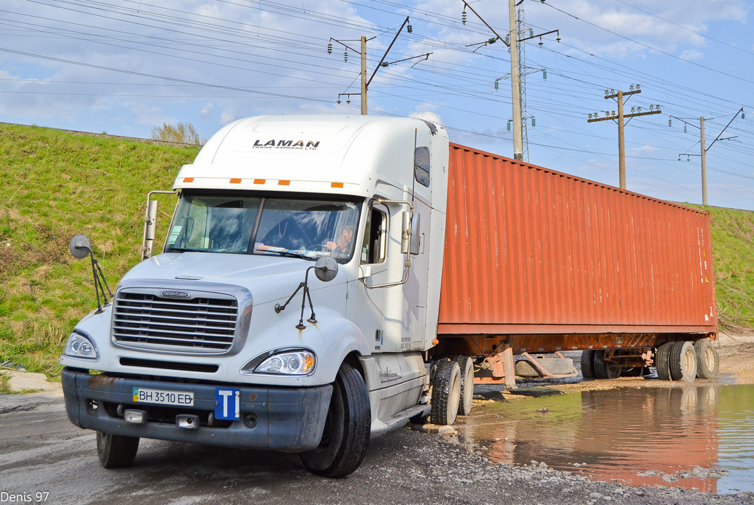 Одесская область, № ВН 3510 ЕВ — Freightliner Columbia