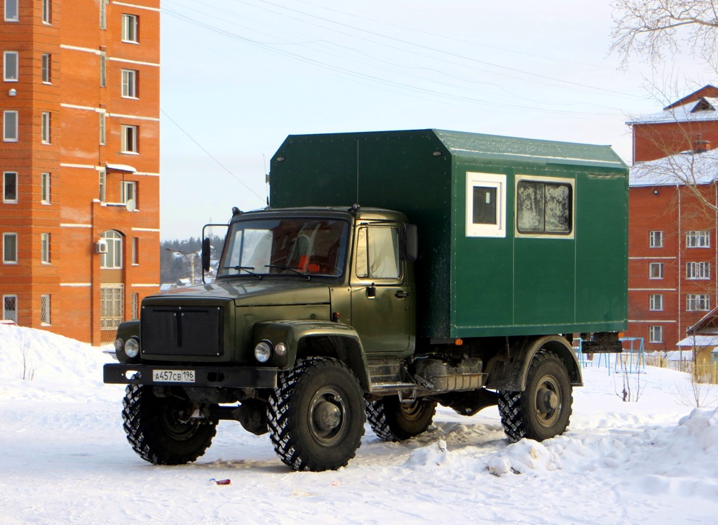 Свердловская область, № А 457 СВ 196 — ГАЗ-33081 «Садко»