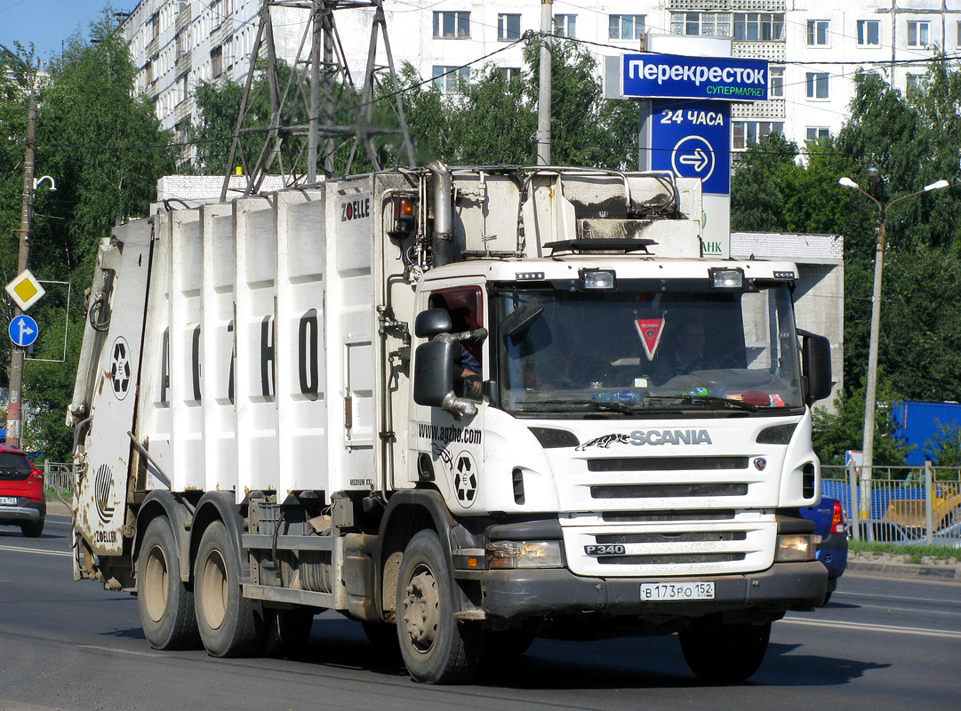 Нижегородская область, № В 173 РО 152 — Scania ('2004) P340