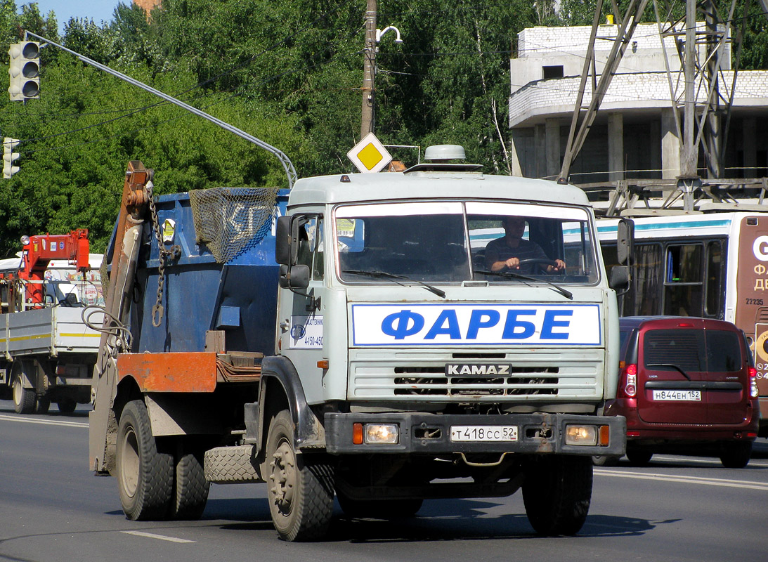 Нижегородская область, № Т 418 СС 52 — КамАЗ-43253-02 [43253C]