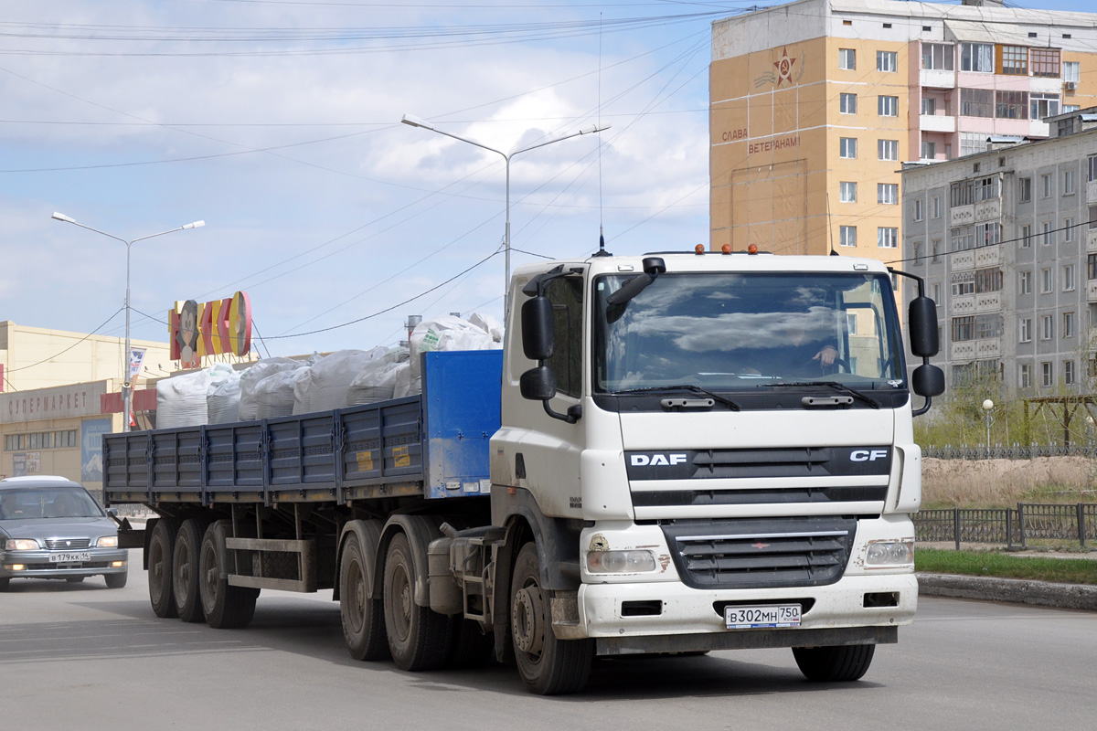 Саха (Якутия), № В 302 МН 750 — DAF CF85 FTT