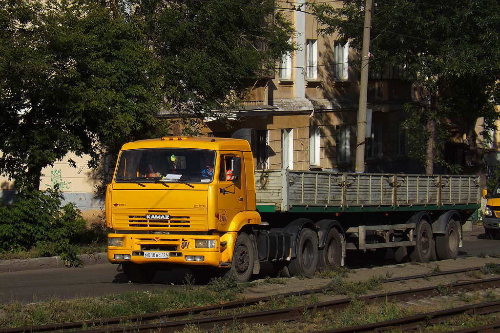 Челябинская область, № М 018 ВС 174 — КамАЗ-65116-62