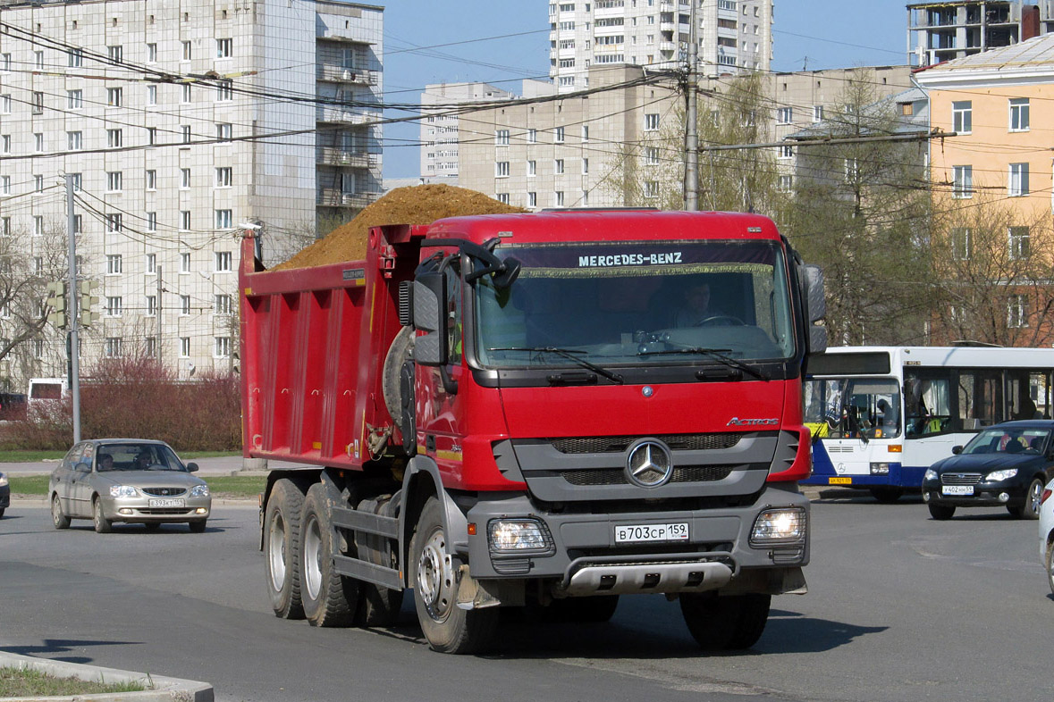 Пермский край, № В 703 СР 159 — Mercedes-Benz Actros '09 3341 [Z9M]