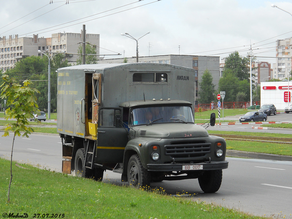 Витебская область, № ВВ 0017 — ЗИЛ-431412