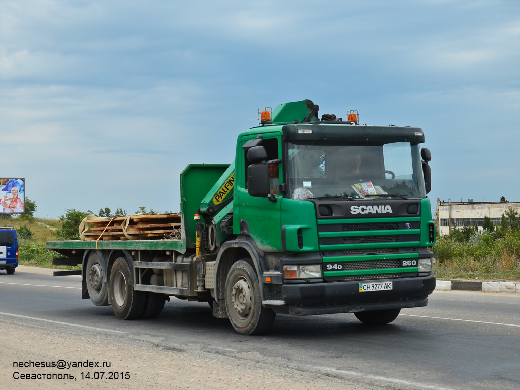 Севастополь, № СН 9277 АК — Scania ('1996) P94D