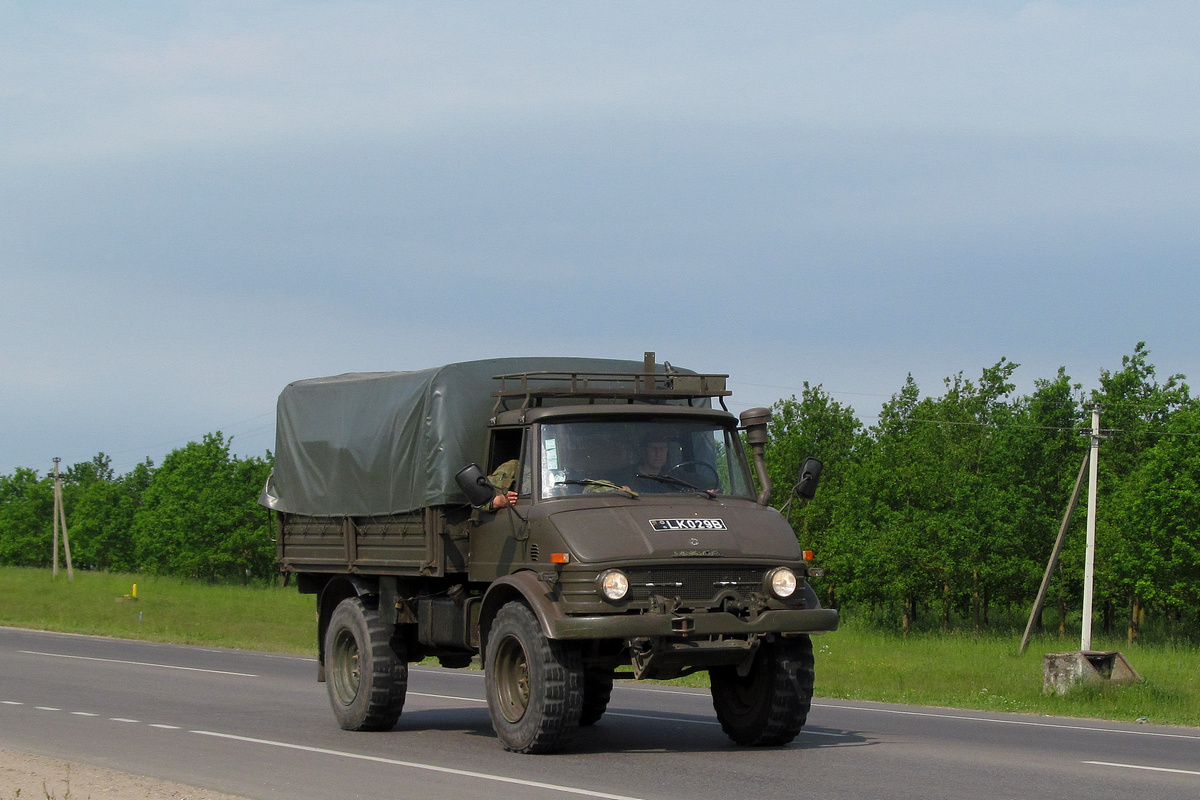 Литва, № LK 029 B — Mercedes-Benz Unimog (общ.м)