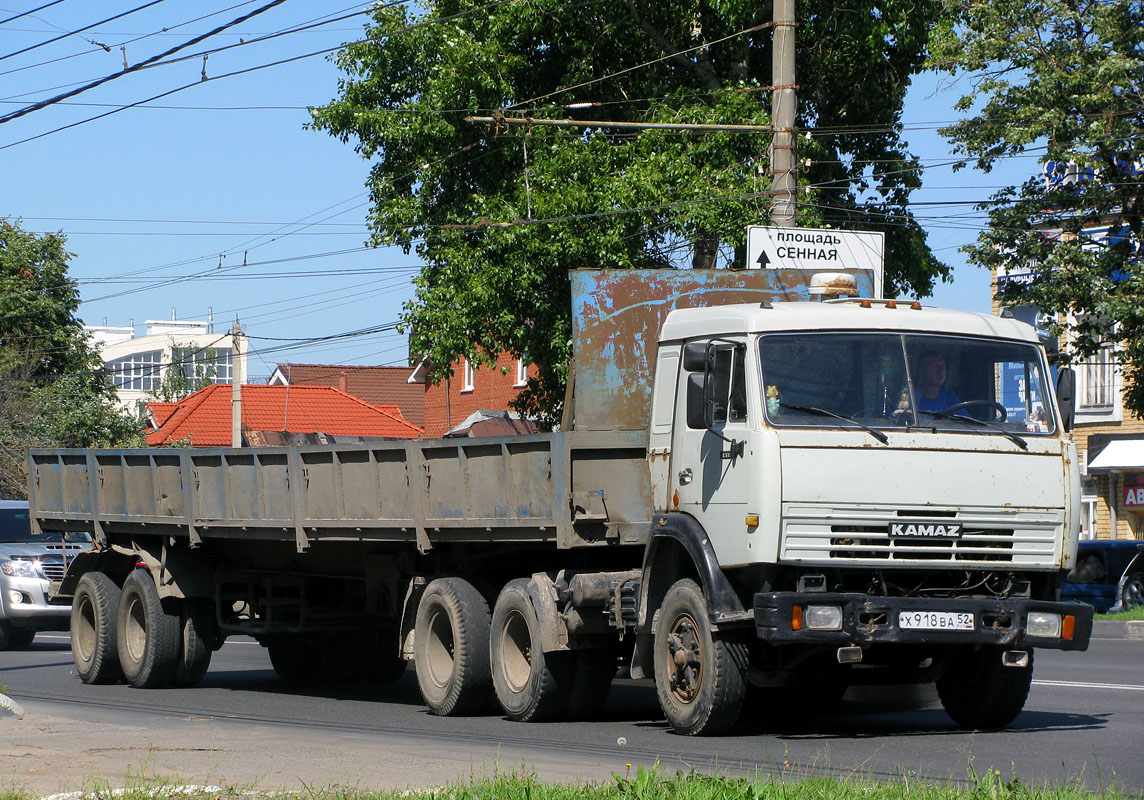 Нижегородская область, № Х 918 ВА 52 — КамАЗ-5410