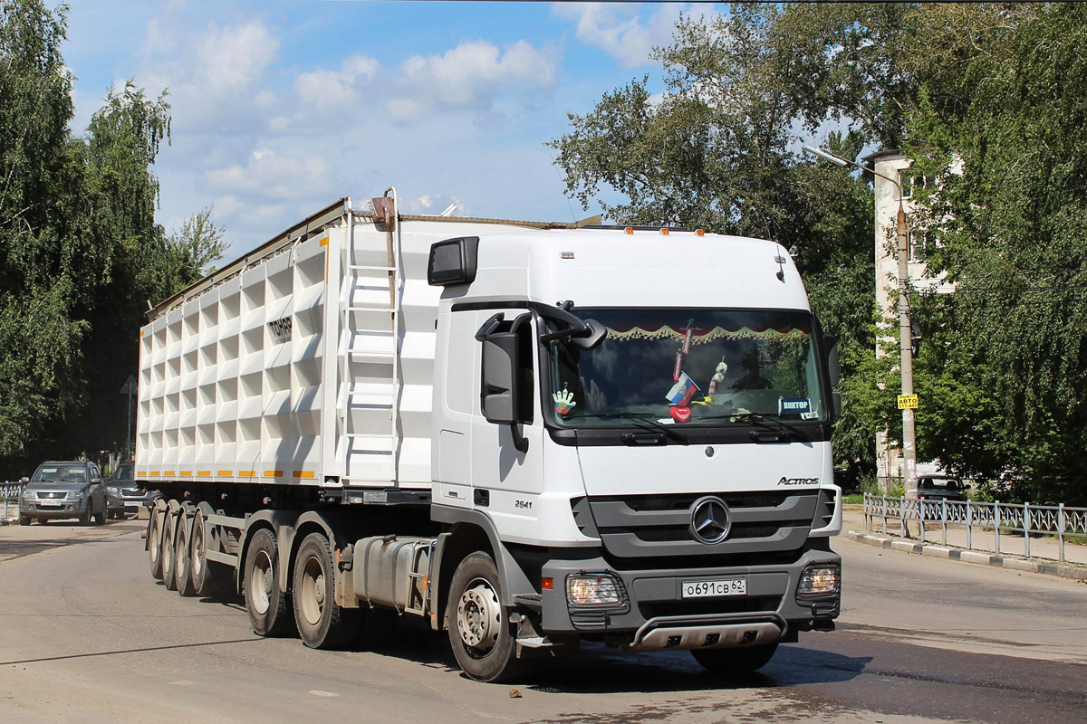 Рязанская область, № О 691 СВ 62 — Mercedes-Benz Actros '09 2641 [Z9M]