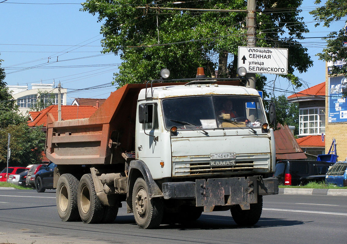 Нижегородская область, № Р 746 КР 52 — КамАЗ-55111-02 [55111C]